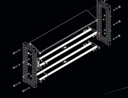 Three-Tier Rack