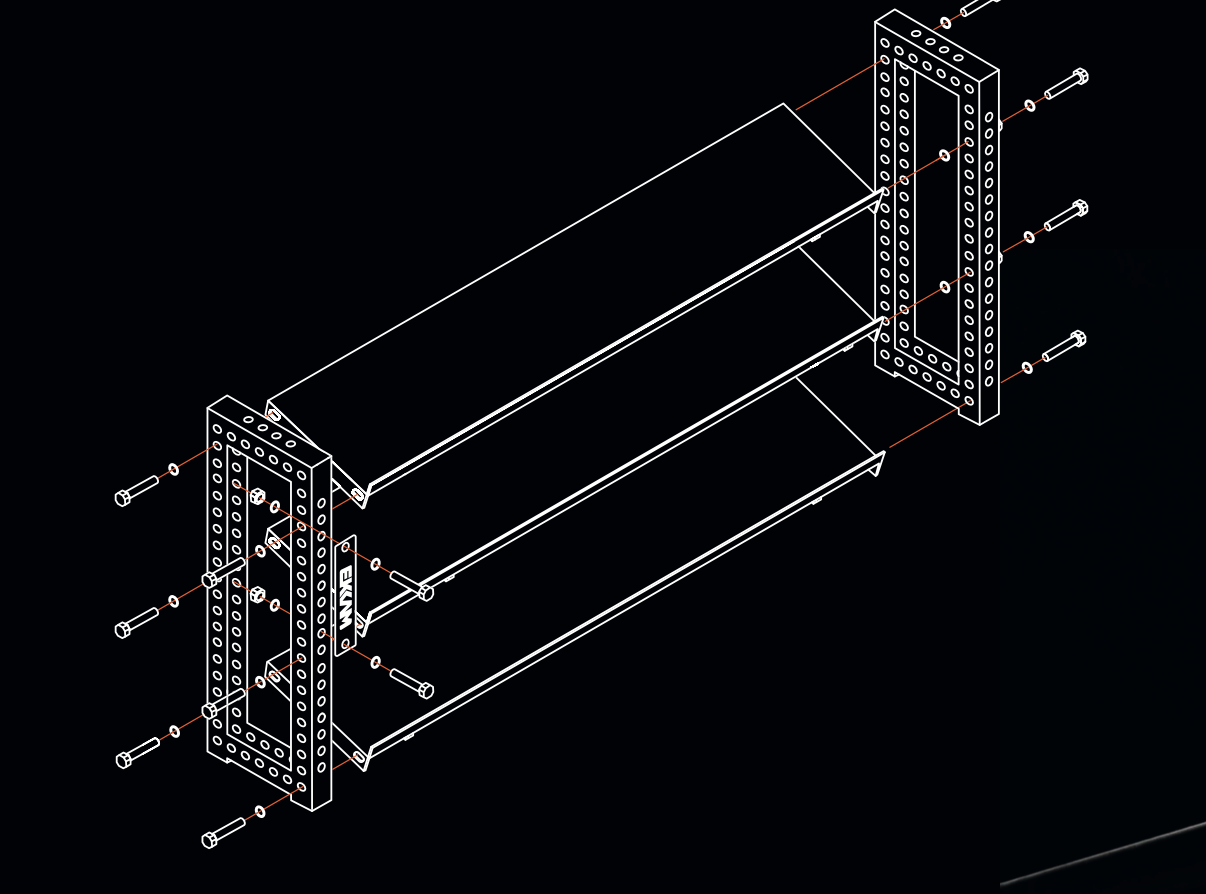 Three-Tier Rack