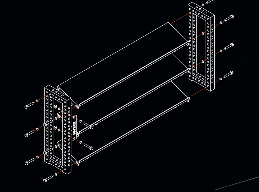 Three-Tier Rack
