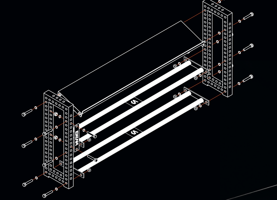 Three-Tier Rack