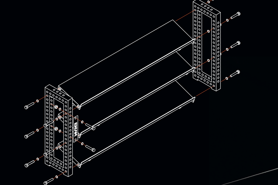 Three-Tier Rack