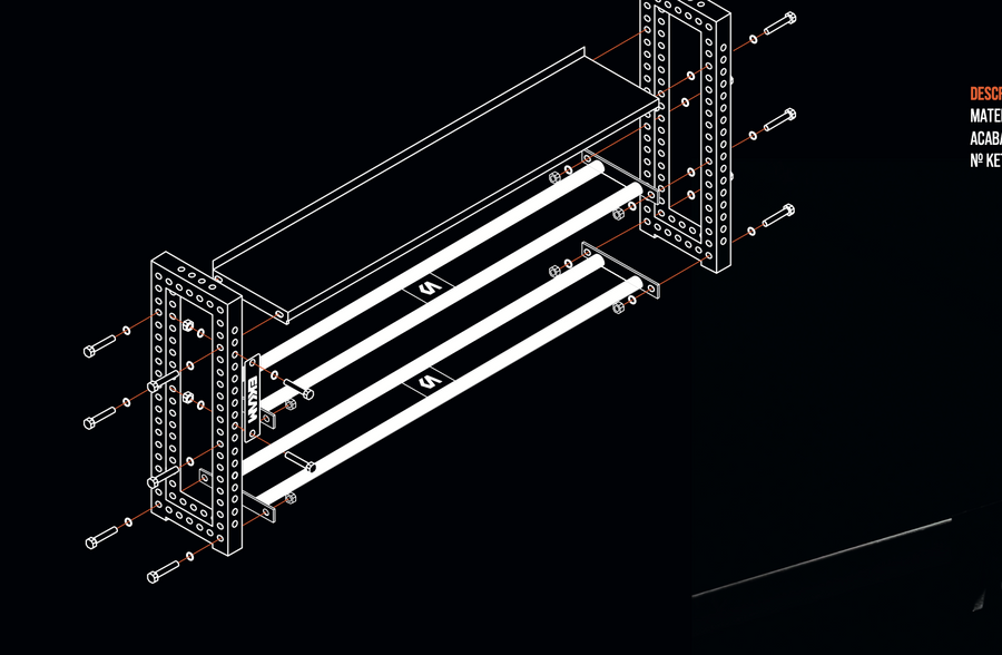 Three-Tier Rack