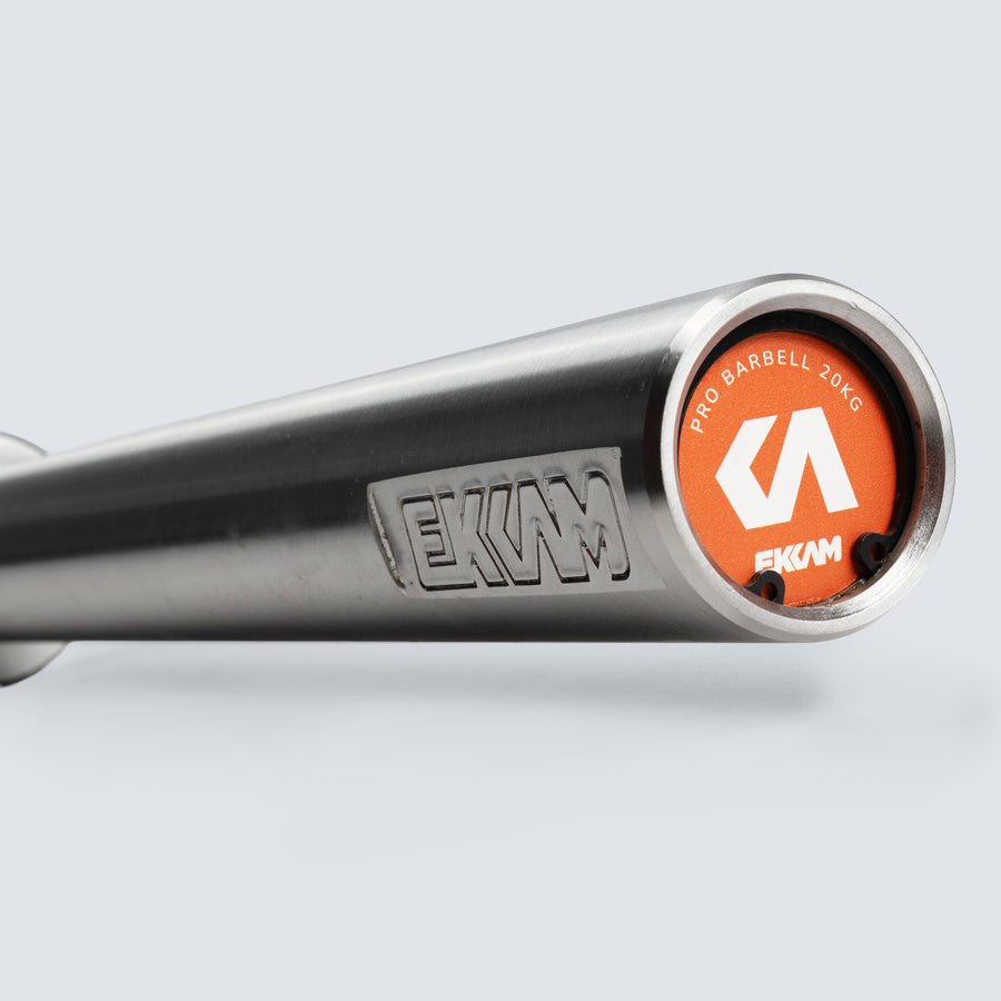 20kg Olympic Bar PRO BARBELL – 680kg Load | EKKAM 20kg Olympic Bar PRO BARBELL – 680kg Load | EKKAM