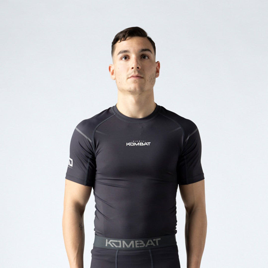 Kobalt Rashguard da Boxe a Maniche Corte